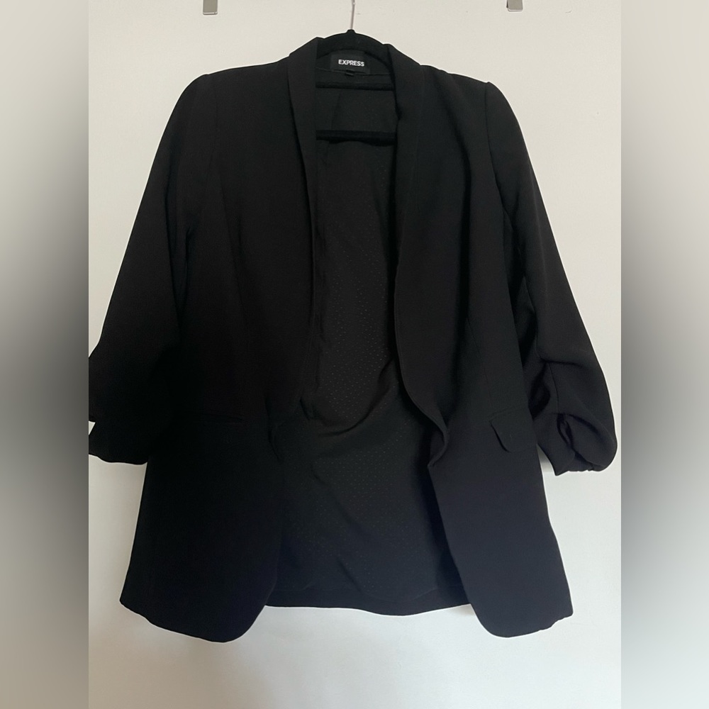 Used black Express blazer